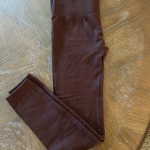 Ladies Brown  Stretch Leggings - Comfortable Everyday Bottoms
